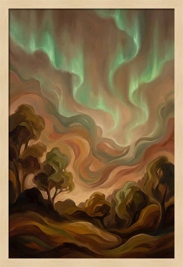 Dancing Aurora Borealis