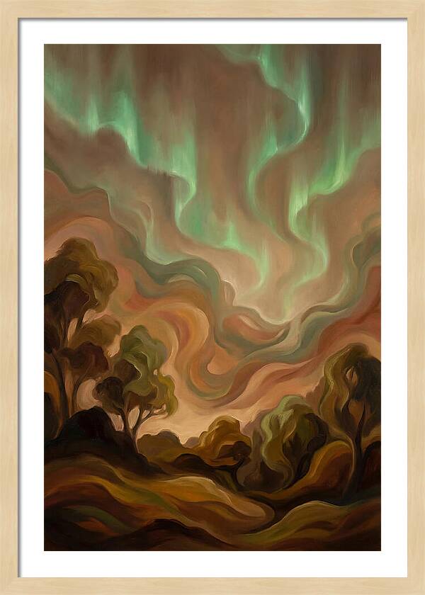 Dancing Aurora Borealis