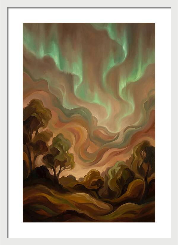 Dancing Aurora Borealis