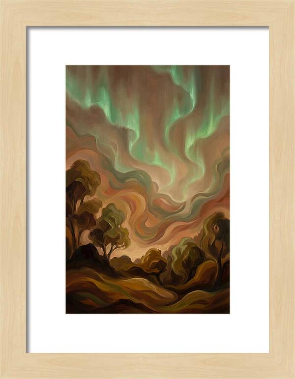 Dancing Aurora Borealis