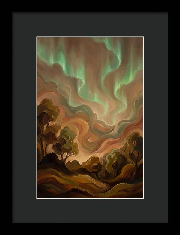 Dancing Aurora Borealis