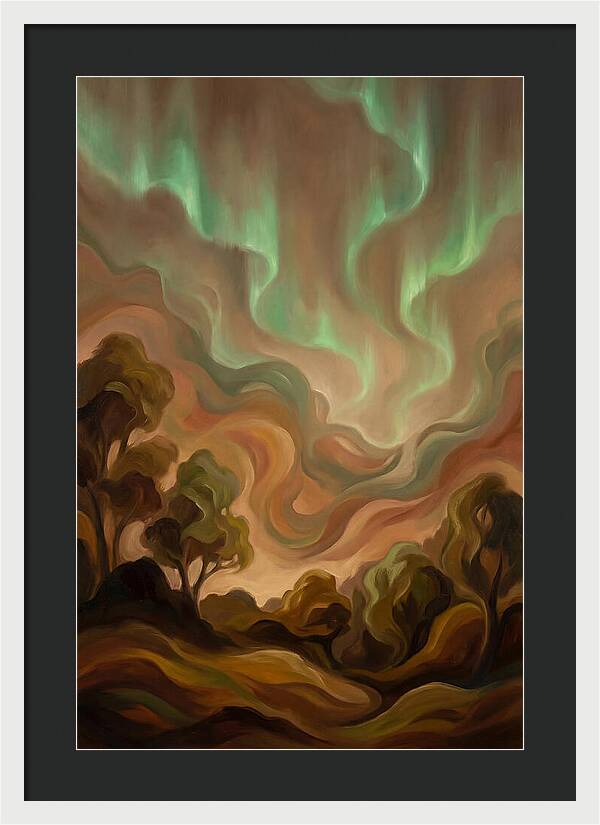 Dancing Aurora Borealis