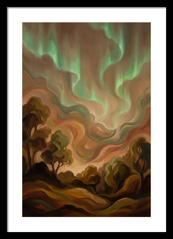 Dancing Aurora Borealis