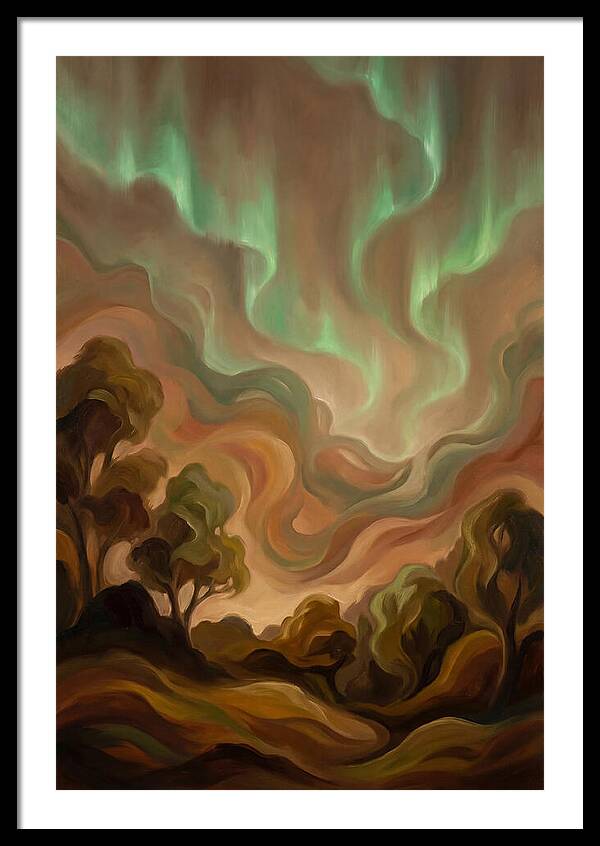 Dancing Aurora Borealis