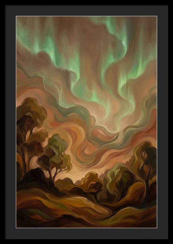 Dancing Aurora Borealis