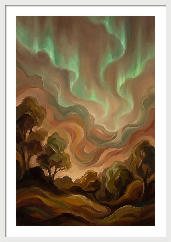 Dancing Aurora Borealis