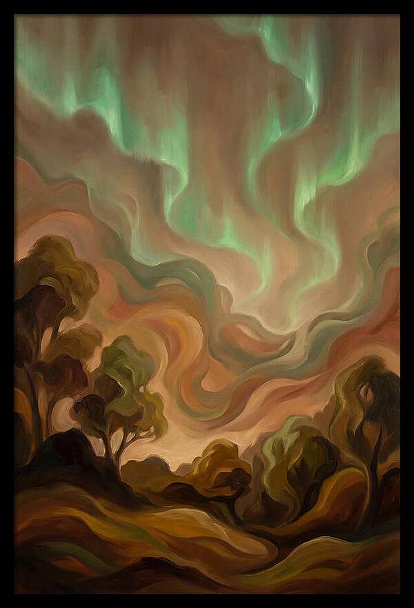 Dancing Aurora Borealis
