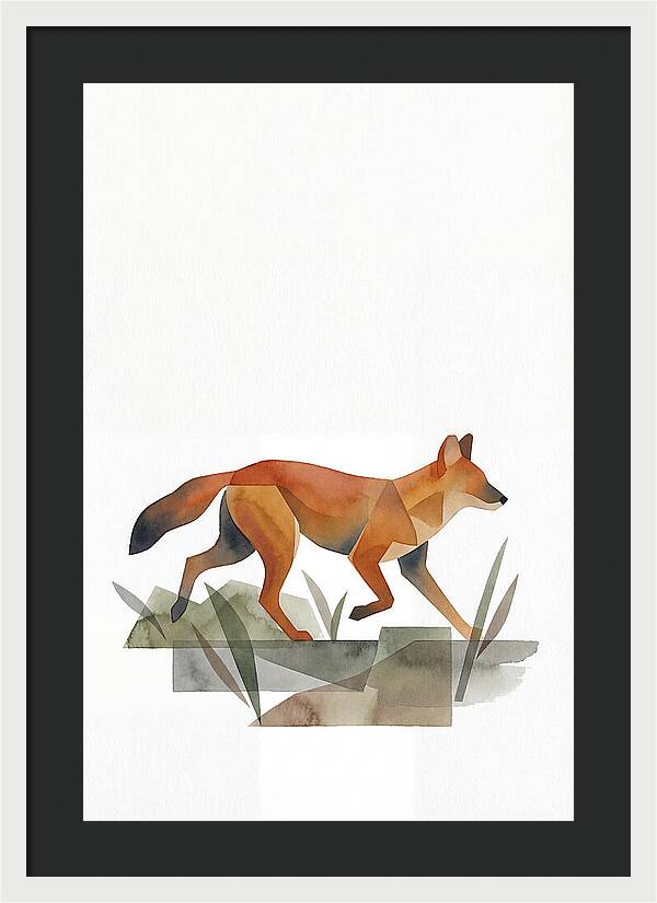 Dancing Dhole In Nature