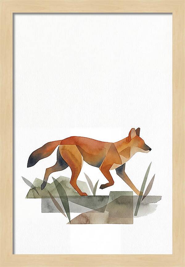 Dancing Dhole In Nature