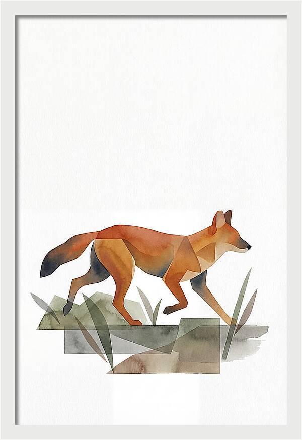 Dancing Dhole In Nature