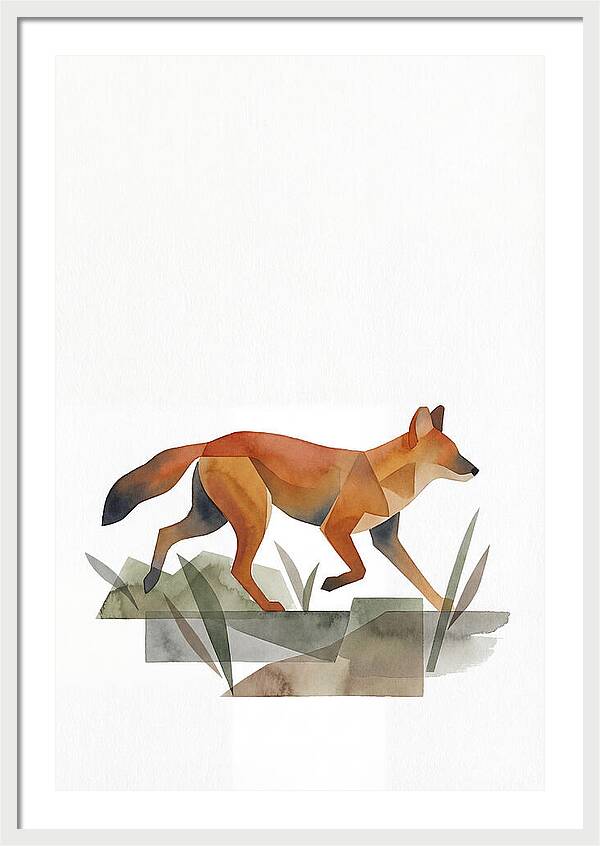 Dancing Dhole In Nature