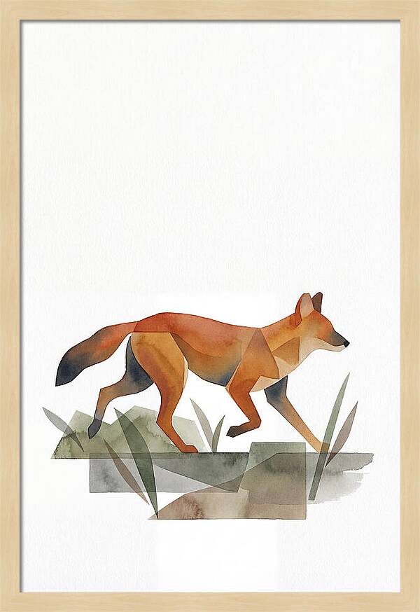 Dancing Dhole In Nature