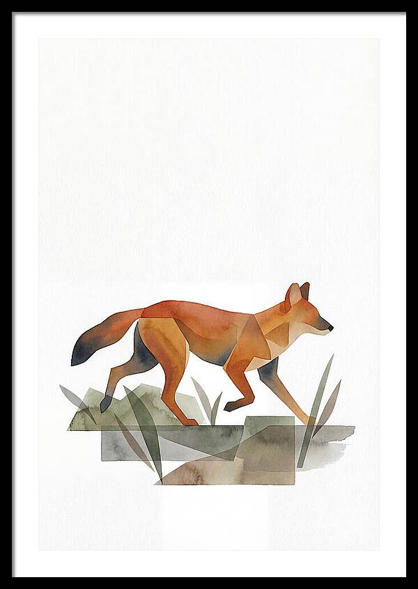 Dancing Dhole In Nature