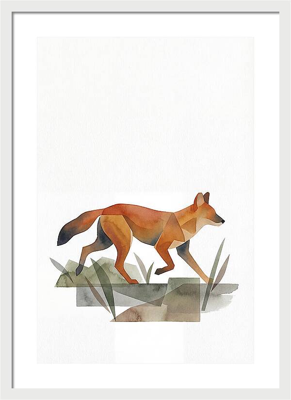 Dancing Dhole In Nature