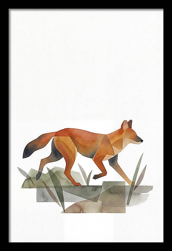 Dancing Dhole In Nature