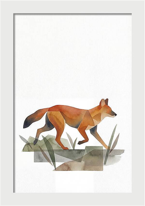 Dancing Dhole In Nature