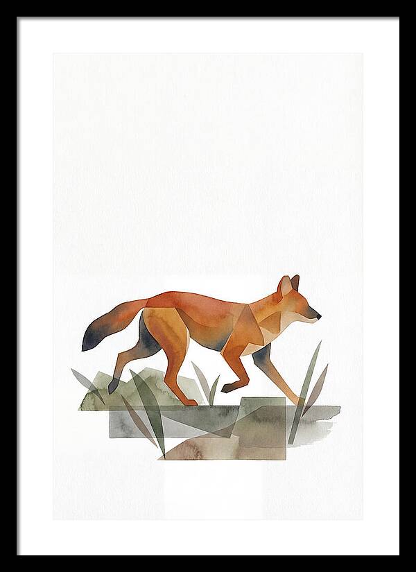 Dancing Dhole In Nature