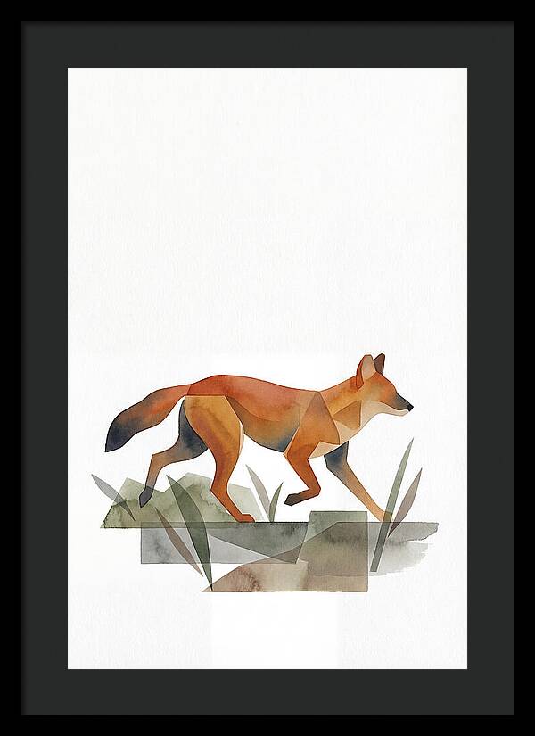 Dancing Dhole In Nature