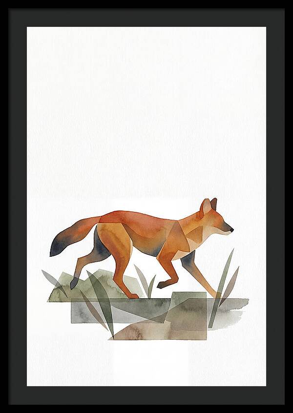 Dancing Dhole In Nature