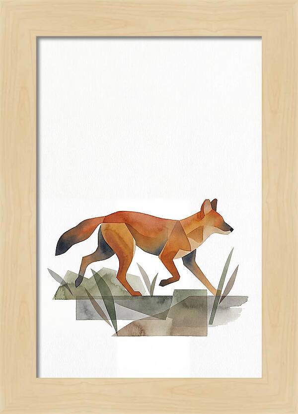 Dancing Dhole In Nature