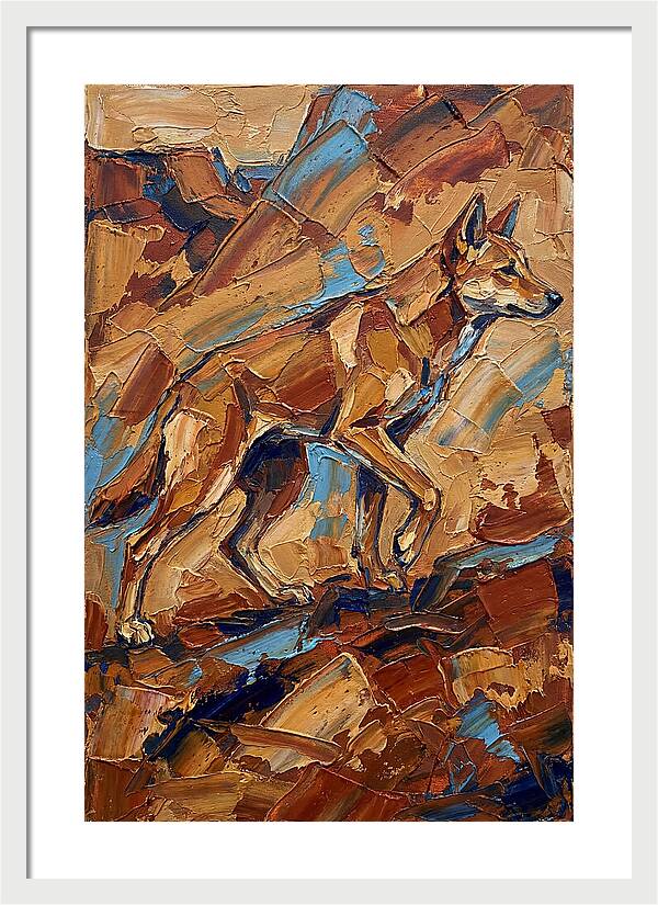 Dancing Dingo In Earth Tones