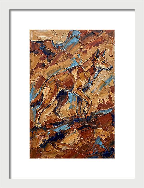 Dancing Dingo In Earth Tones