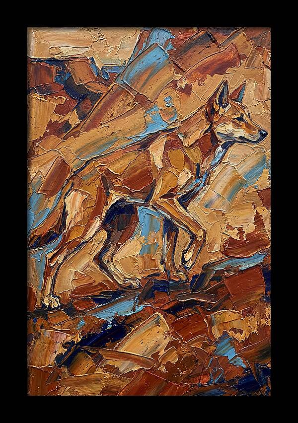 Dancing Dingo In Earth Tones