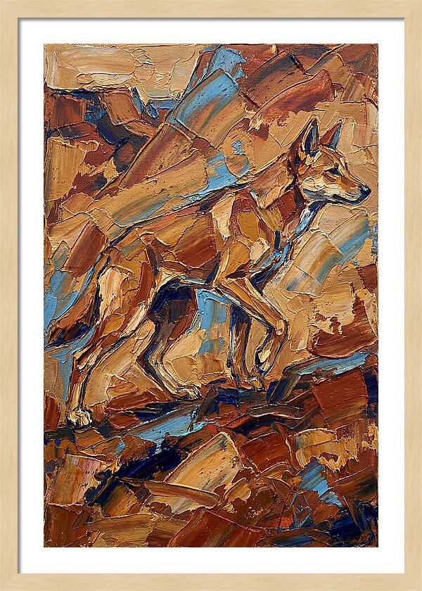 Dancing Dingo In Earth Tones
