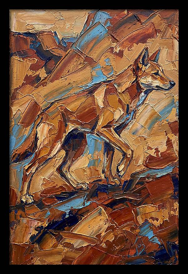 Dancing Dingo In Earth Tones