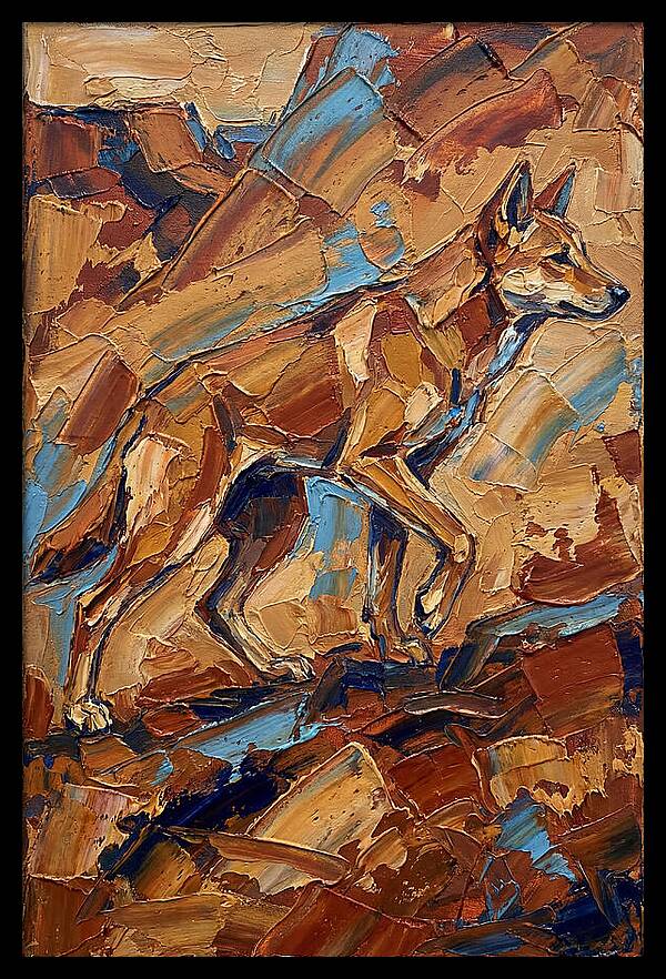 Dancing Dingo In Earth Tones