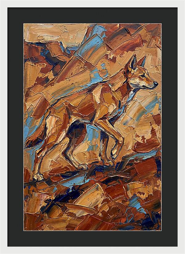 Dancing Dingo In Earth Tones