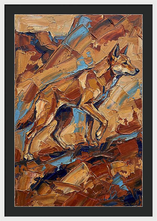 Dancing Dingo In Earth Tones