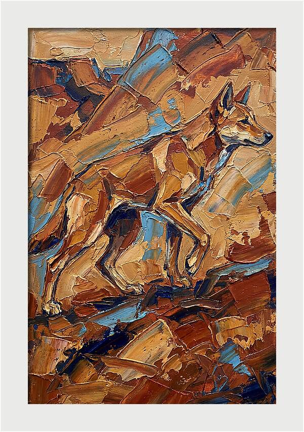 Dancing Dingo In Earth Tones