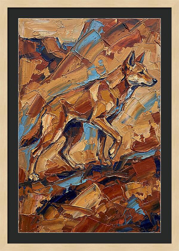 Dancing Dingo In Earth Tones