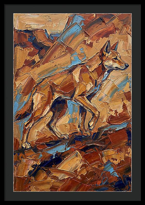 Dancing Dingo In Earth Tones