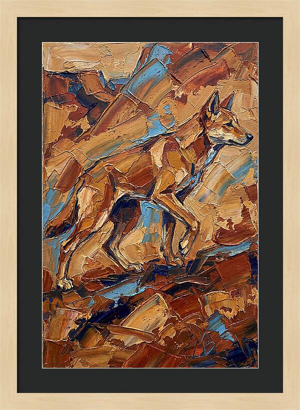 Dancing Dingo In Earth Tones