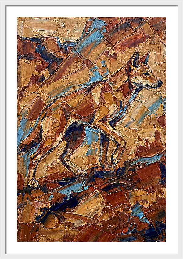 Dancing Dingo In Earth Tones