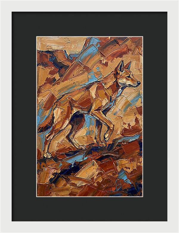 Dancing Dingo In Earth Tones
