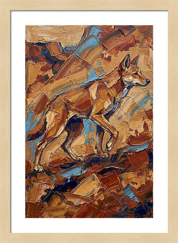 Dancing Dingo In Earth Tones