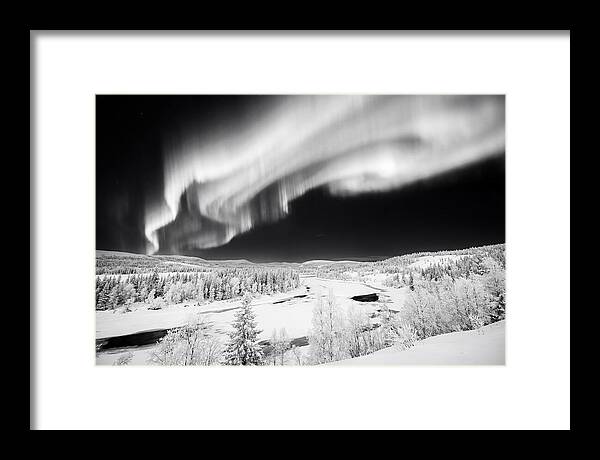 Dancing Lights Over Alaskan Wilderness