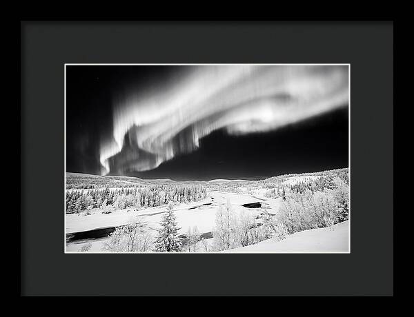 Dancing Lights Over Alaskan Wilderness