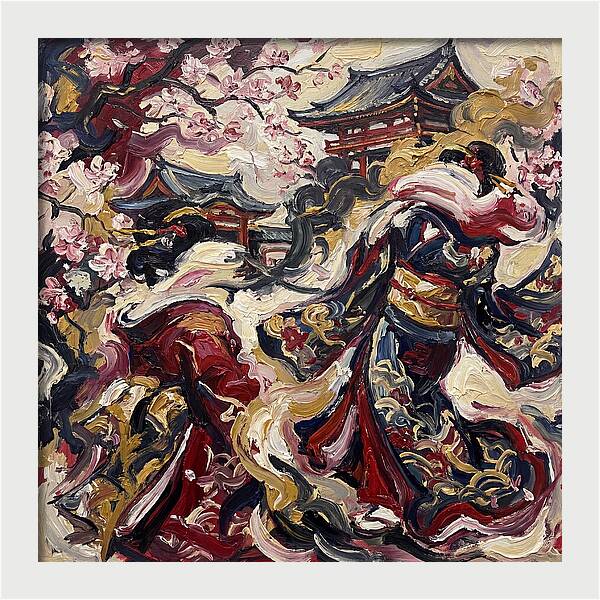 Dancing Under Cherry Blossoms