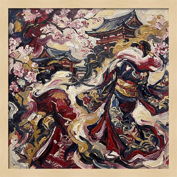Dancing Under Cherry Blossoms