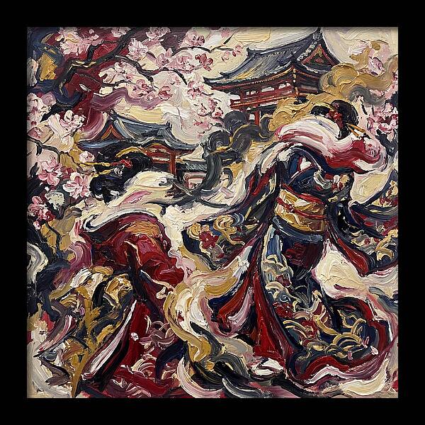 Dancing Under Cherry Blossoms