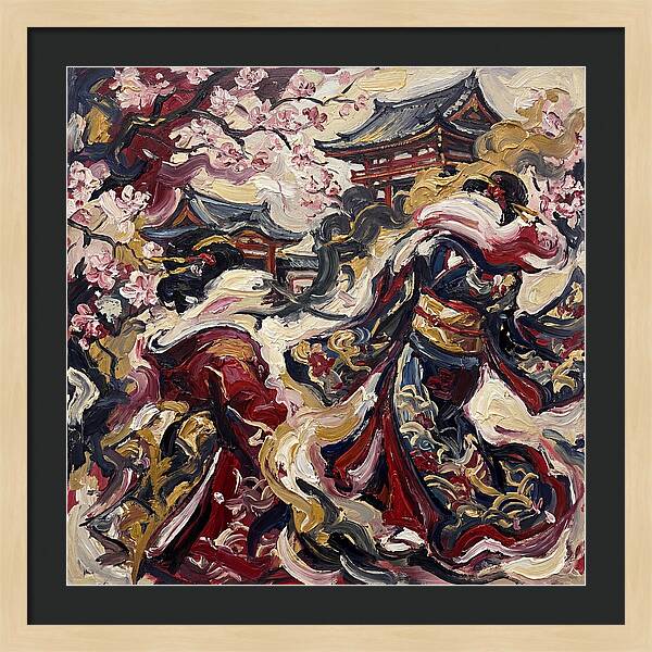 Dancing Under Cherry Blossoms