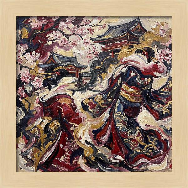 Dancing Under Cherry Blossoms