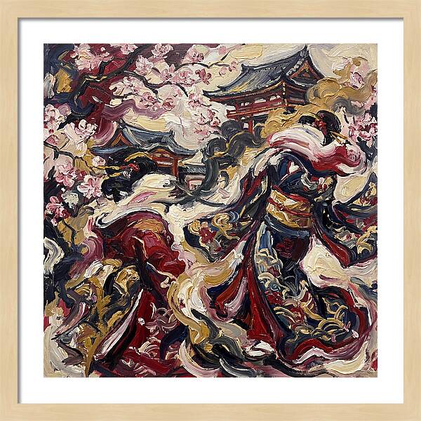 Dancing Under Cherry Blossoms