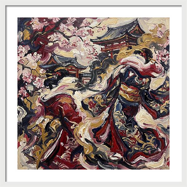 Dancing Under Cherry Blossoms