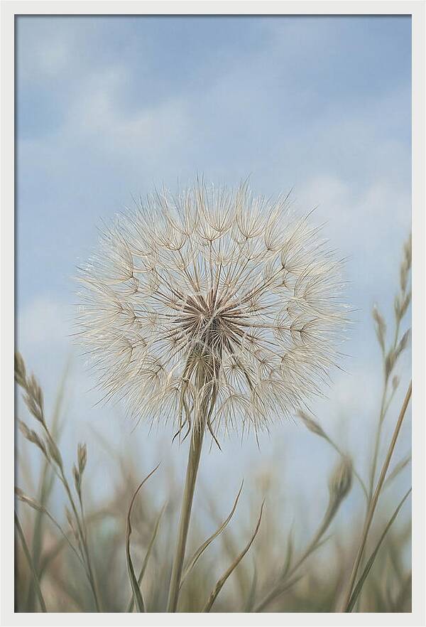 Dandelion Clock Seed Head