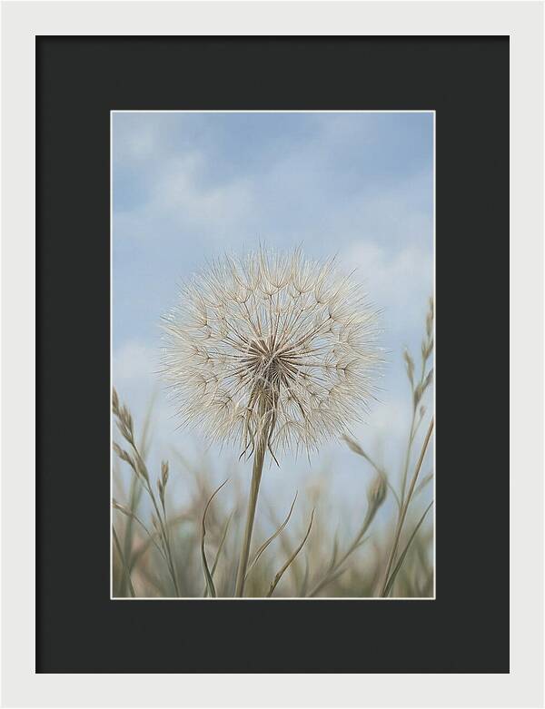 Dandelion Clock Seed Head